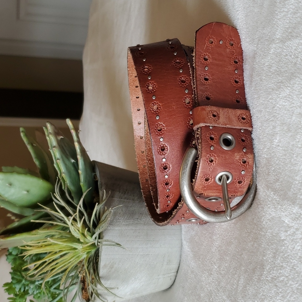Fossil leather belt size 34